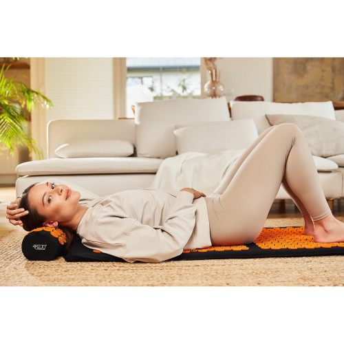 Мат для иглоукалывания  4FIZJO Classic Mat XL Аппликатор Кузнецова Black/Orange - фото №8